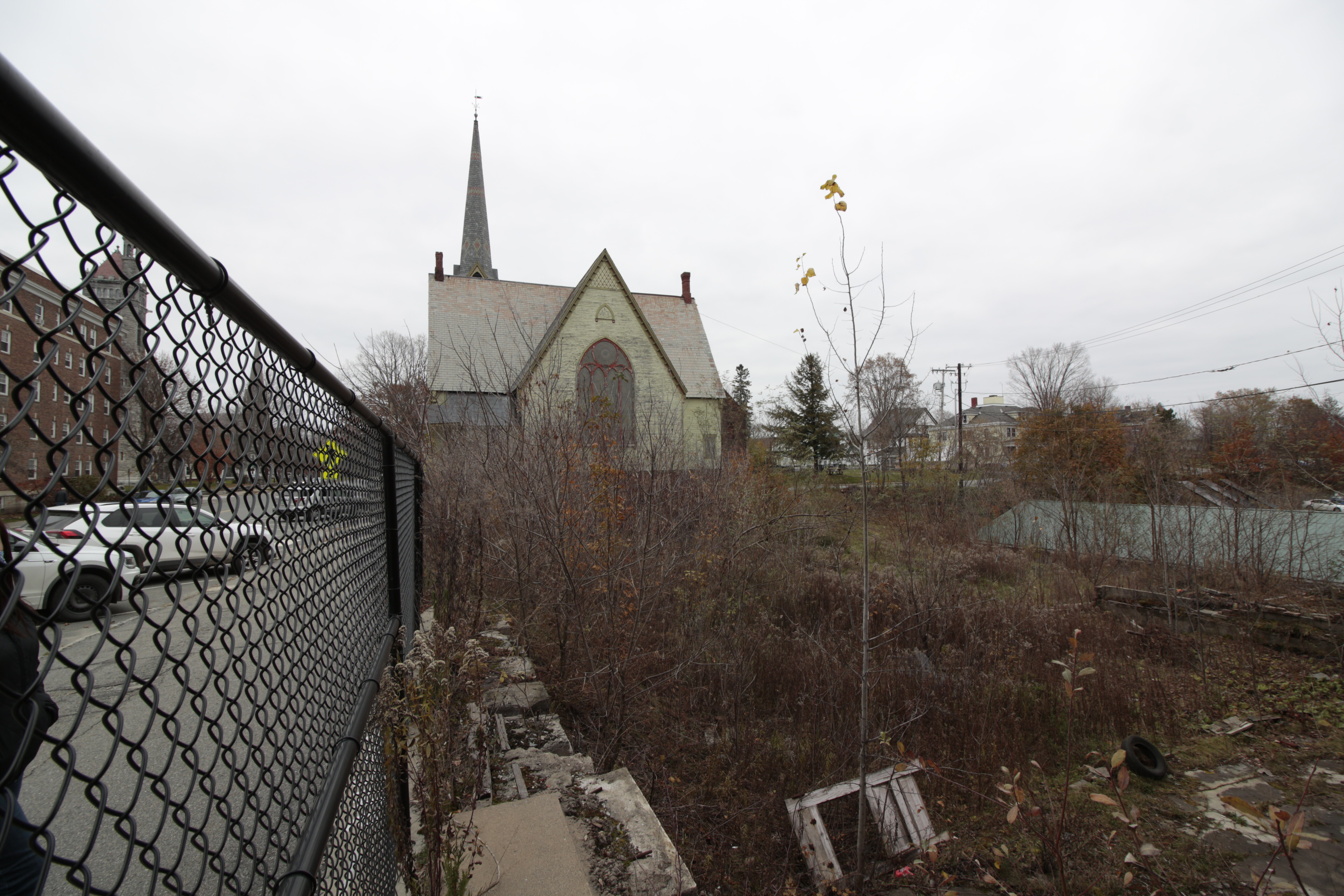 The vacant lot on Main Street